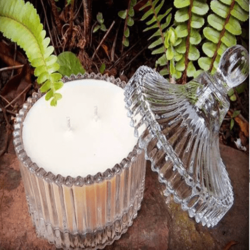 Velas De Cristal Aromatizadas Llevalos