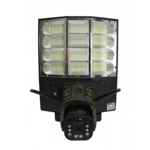 Cámara Inteligente con Farola LED y Panel Solar Integrado