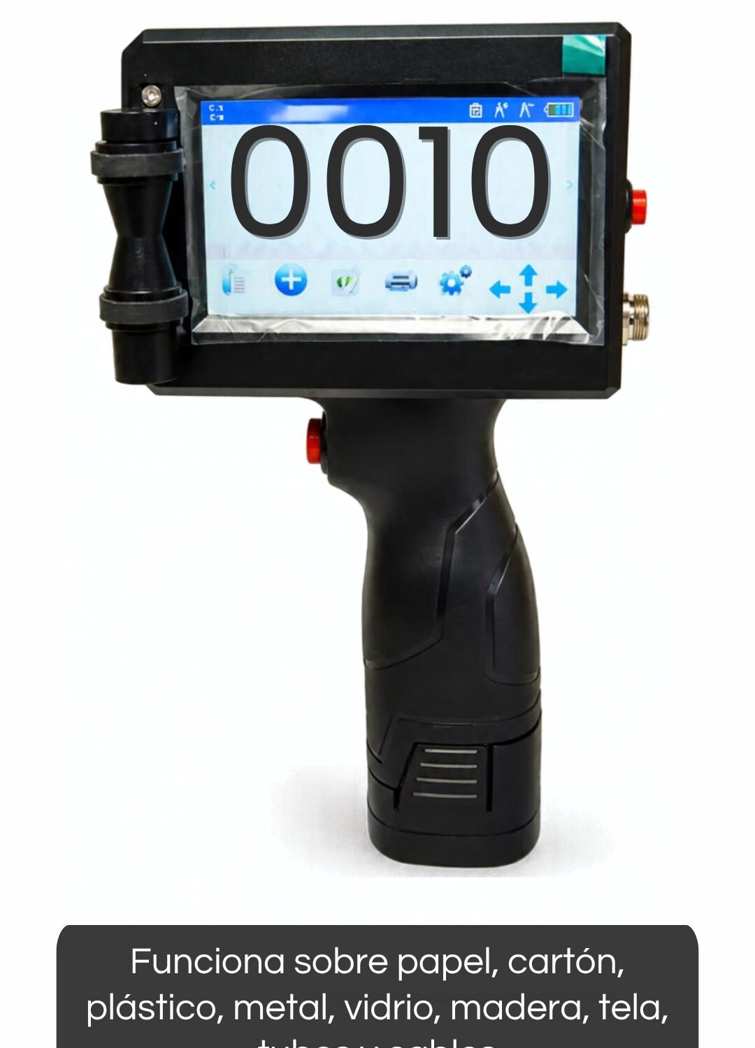 Phezer P15 – Impresora Portátil Inkjet Industrial Portátil (Sin App ni PC)