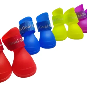 Zapatos Impermeables de Silicona para Mascotas