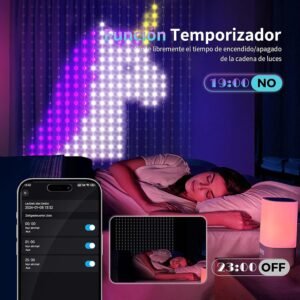 Luces LED Estilo Cortina