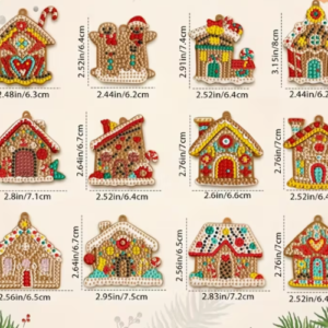 Piezas de Set de Pintura Diamante 5D Navideño